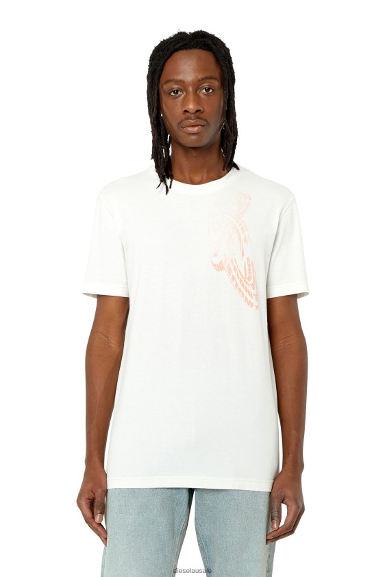 Diesel t-diegor-g3 Apparel White Men 2XT44N182