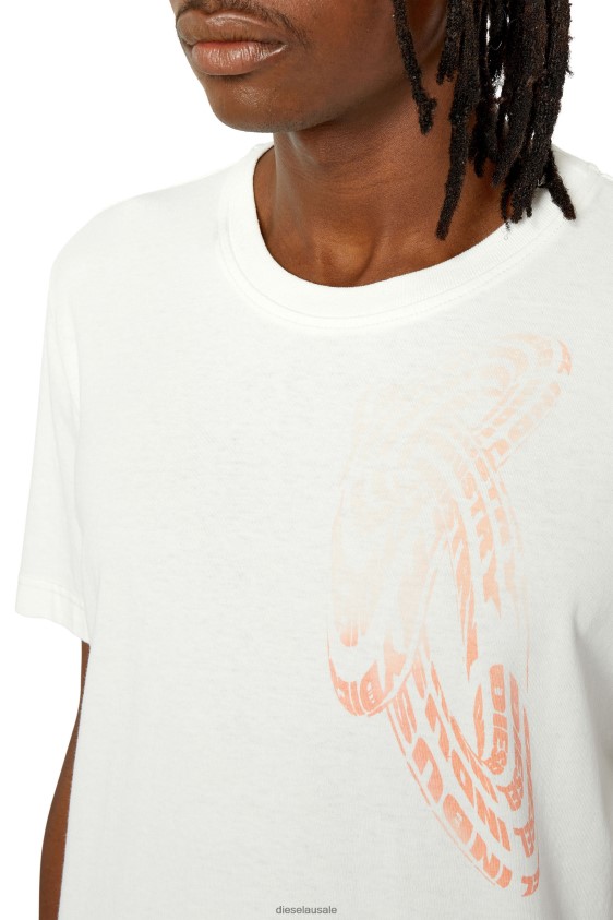 Diesel t-diegor-g3 Apparel White Men 2XT44N182
