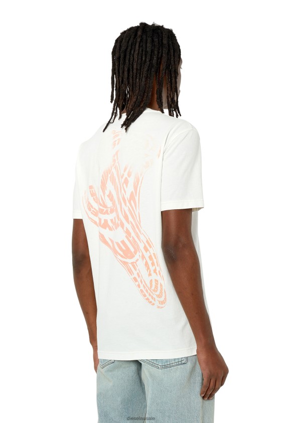 Diesel t-diegor-g3 Apparel White Men 2XT44N182