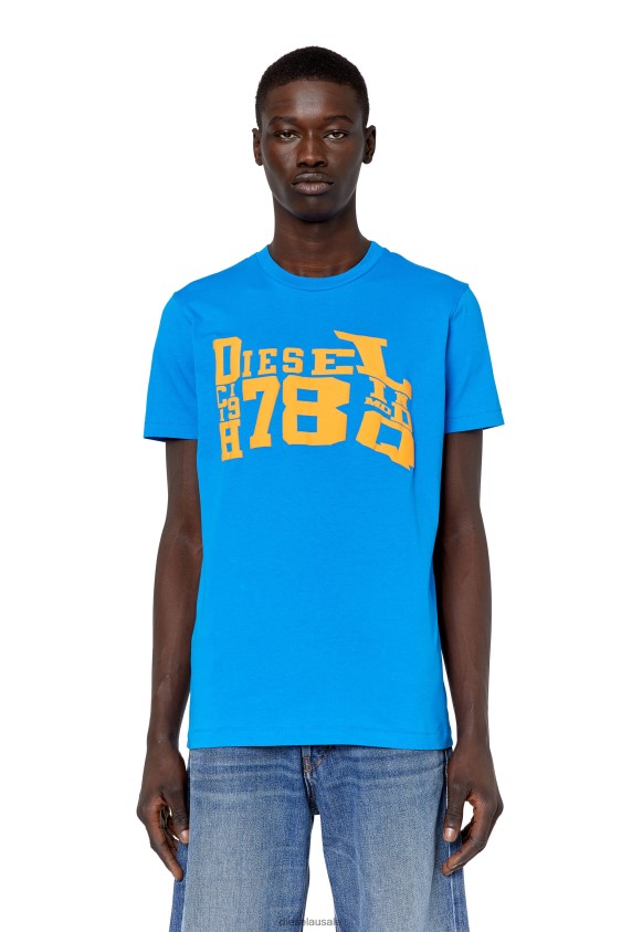 Diesel t-diegor-g7 Apparel Blue Men 2XT44N183
