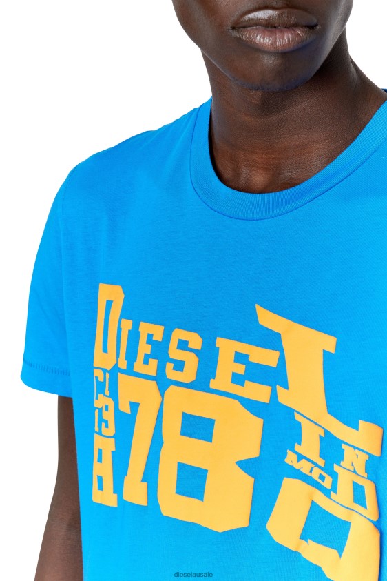 Diesel t-diegor-g7 Apparel Blue Men 2XT44N183