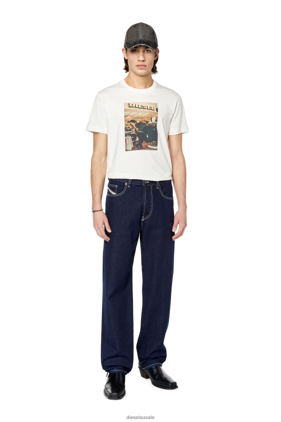 Diesel t-diegor-g8 Apparel White Men 2XT44N175