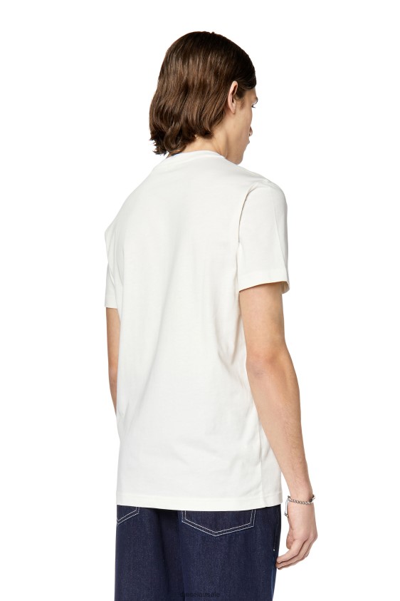 Diesel t-diegor-g8 Apparel White Men 2XT44N175