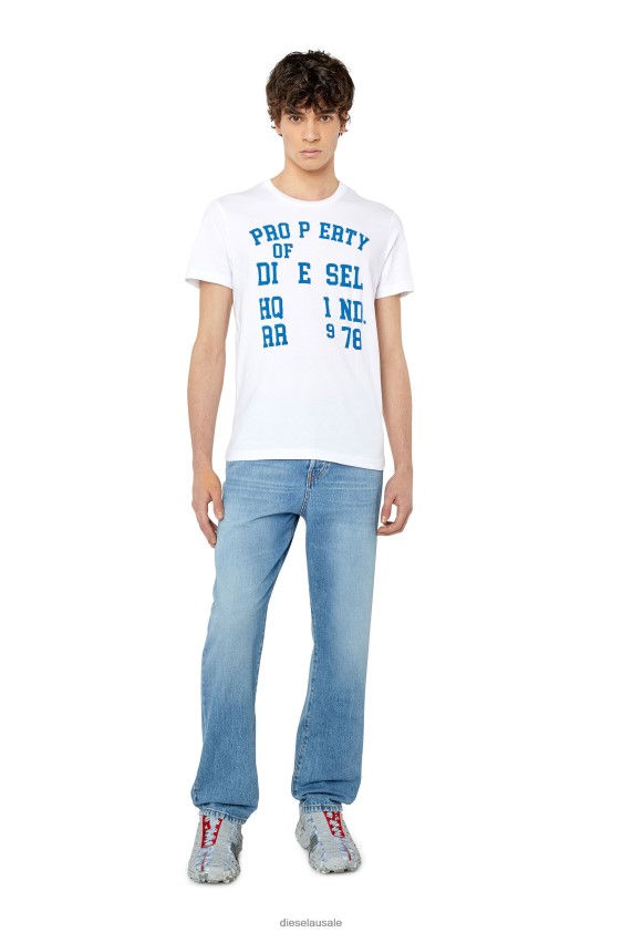 Diesel t-diegor-k59 Apparel White Men 2XT44N187