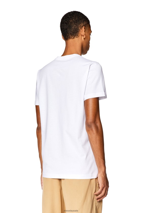 Diesel t-diegor-k63 Apparel White Men 2XT44N250