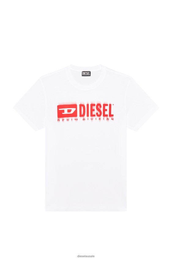 Diesel t-diegor-l6 Apparel White Men 2XT44N245