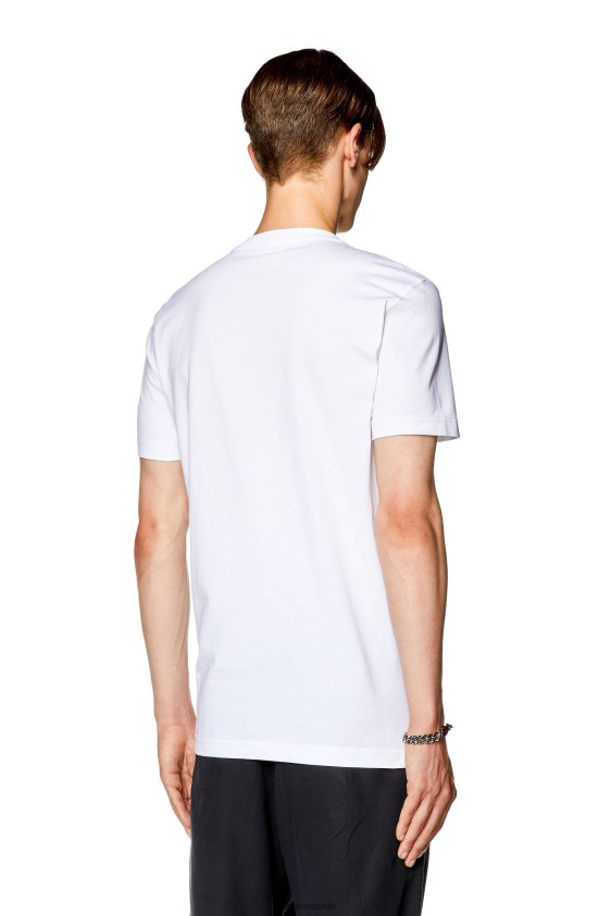 Diesel t-diegor-l7 Apparel White Men 2XT44N260