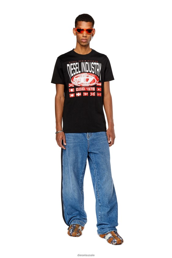 Diesel t-diegor-l8 Apparel 900 Men 2XT44N270