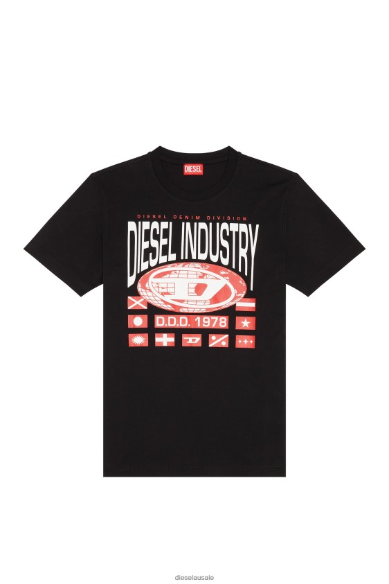 Diesel t-diegor-l8 Apparel 900 Men 2XT44N270
