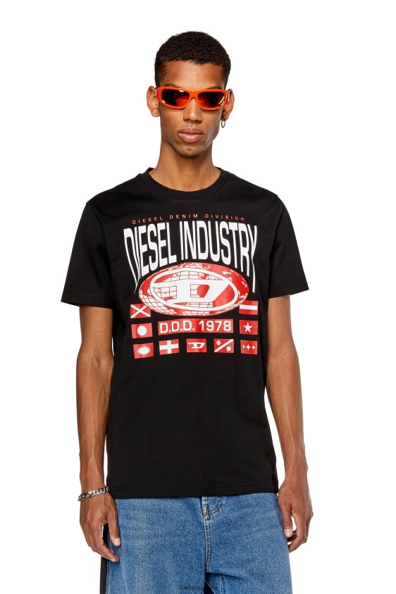 Diesel t-diegor-l8 Apparel 900 Men 2XT44N270