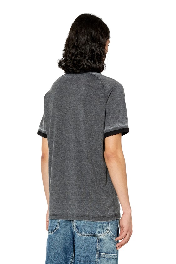 Diesel t-dielan Apparel Grey Men 2XT44N224