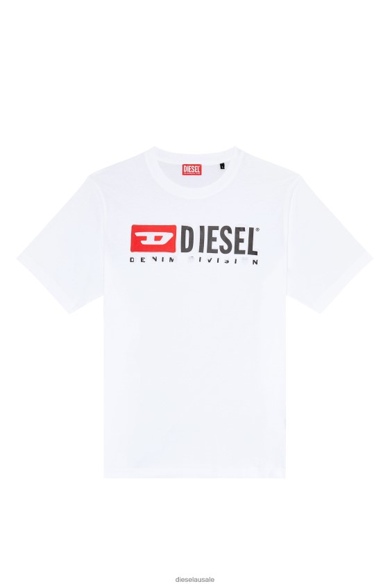 Diesel t-just-divstroyed Apparel White Men 2XT44N284