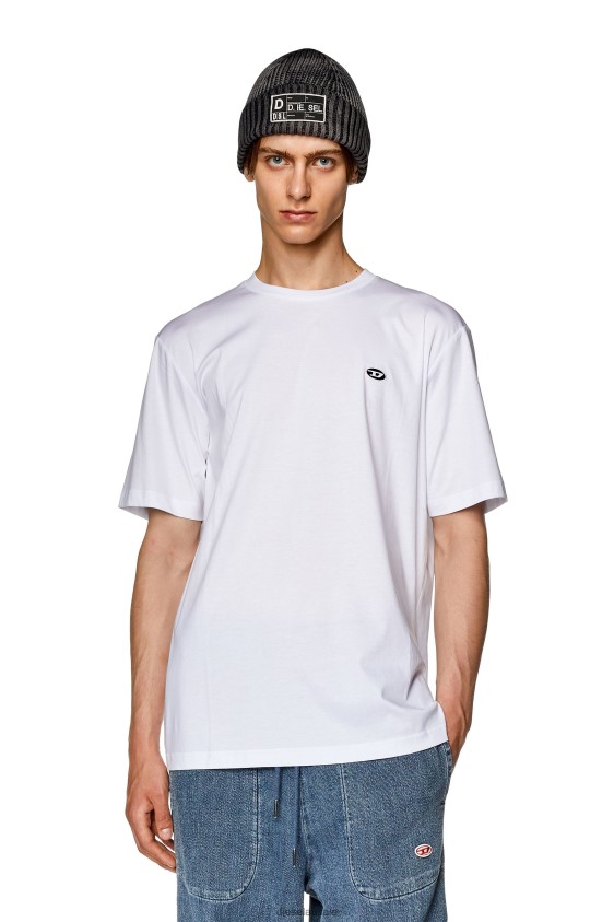 Diesel t-just-doval-pj Apparel White Men 2XT44N198