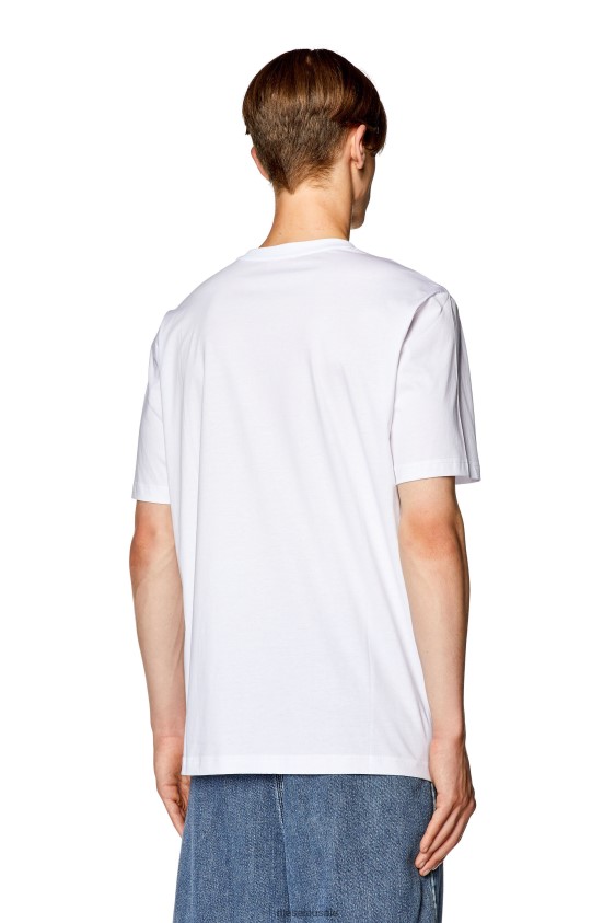 Diesel t-just-doval-pj Apparel White Men 2XT44N198