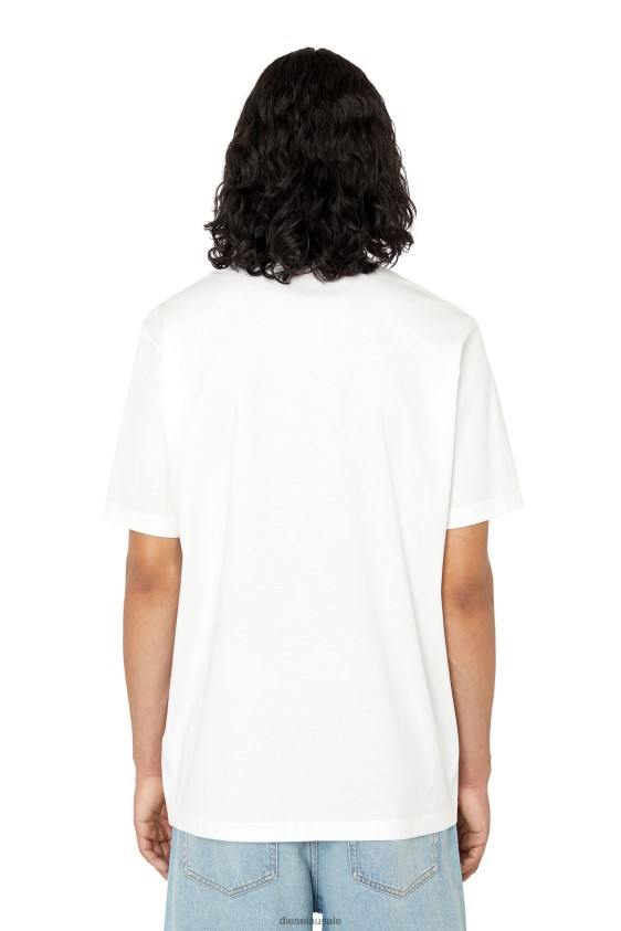 Diesel t-just-doval-pj Apparel White Men 2XT44N249