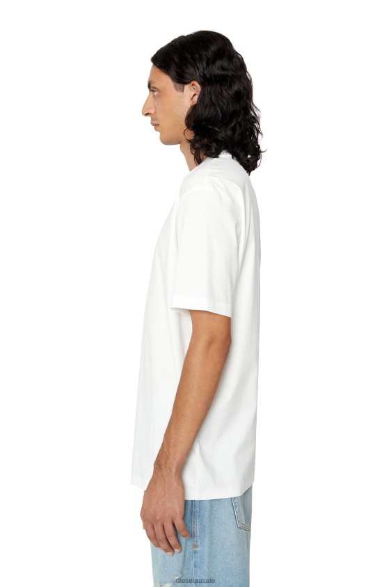 Diesel t-just-doval-pj Apparel White Men 2XT44N249