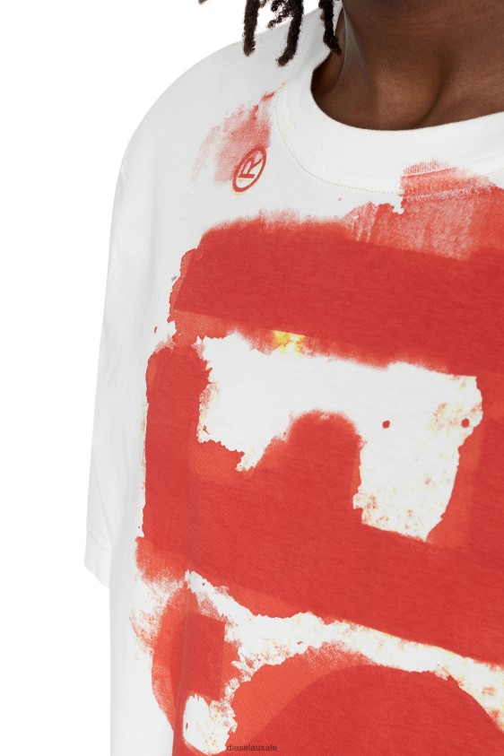 Diesel t-just-e16 Apparel White Men 2XT44N204