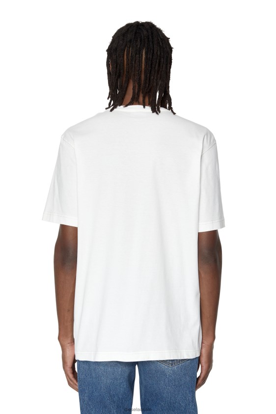 Diesel t-just-e16 Apparel White Men 2XT44N204