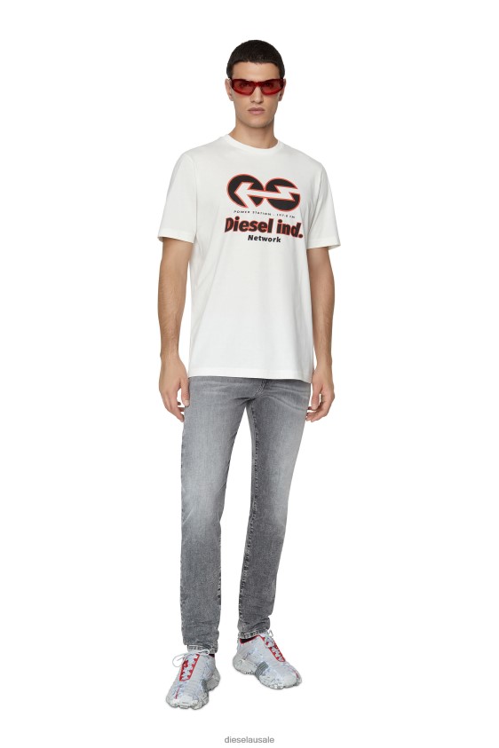 Diesel t-just-e18 Apparel White Men 2XT44N200