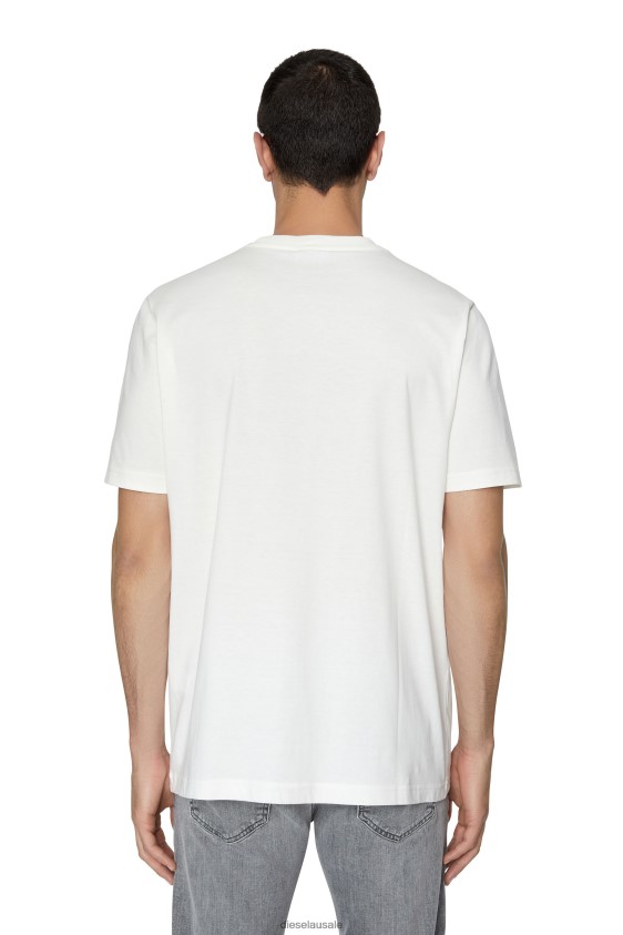 Diesel t-just-e18 Apparel White Men 2XT44N200