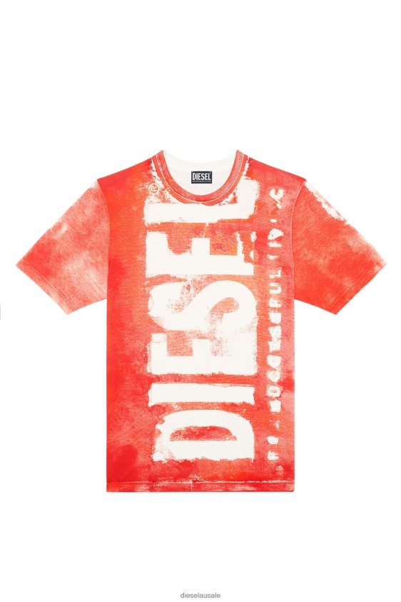 Diesel t-just-g12 Apparel Red Men 2XT44N184
