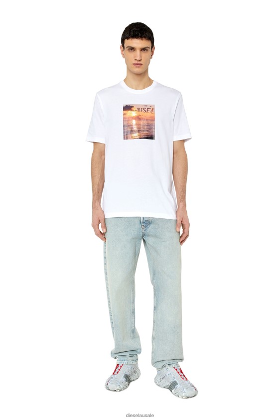 Diesel t-just-g24 Apparel White Men 2XT44N172