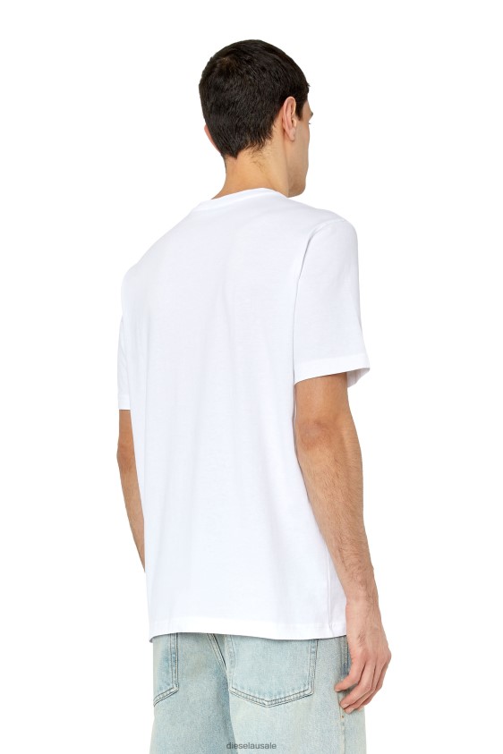 Diesel t-just-g24 Apparel White Men 2XT44N172