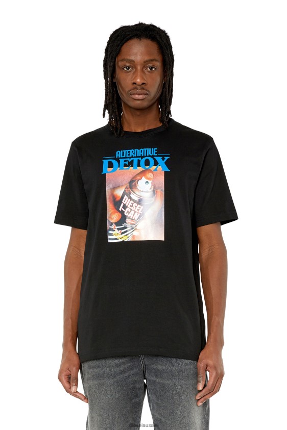 Diesel t-just-g4 Apparel Black Men 2XT44N177