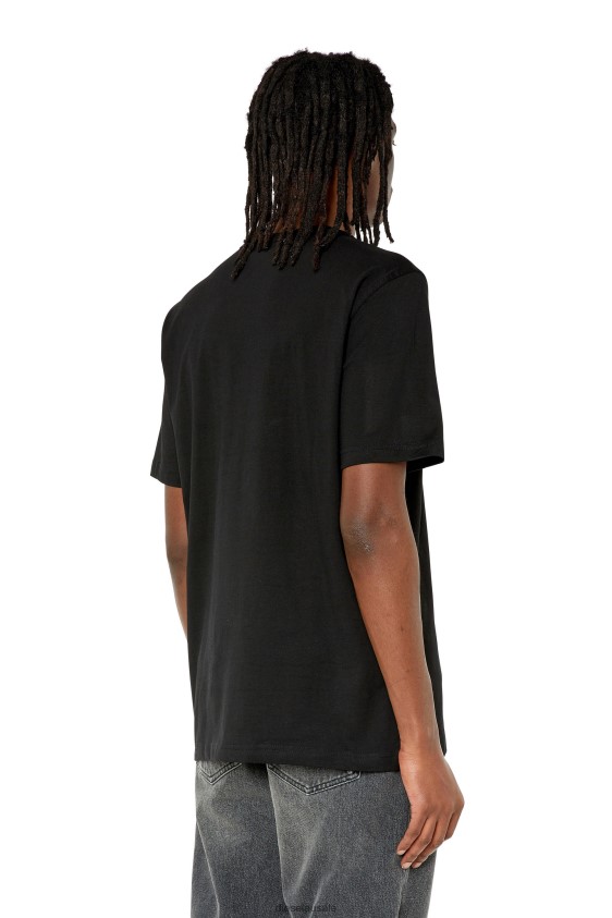 Diesel t-just-g4 Apparel Black Men 2XT44N177
