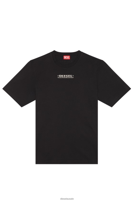 Diesel t-just-l4 Apparel Black Men 2XT44N266