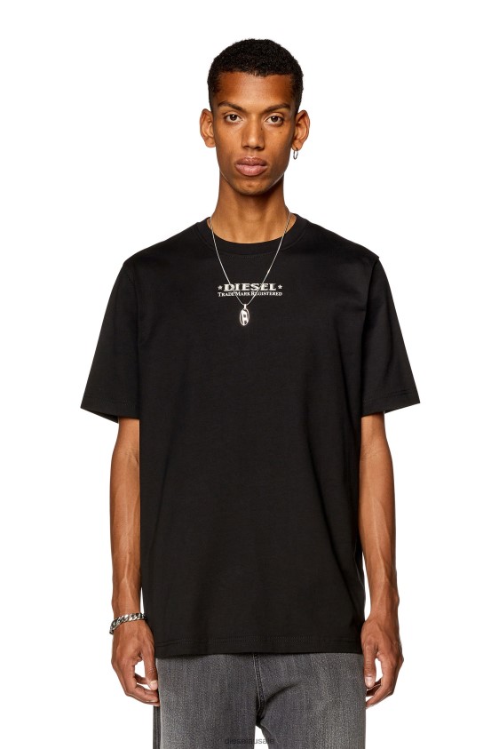Diesel t-just-l4 Apparel Black Men 2XT44N266