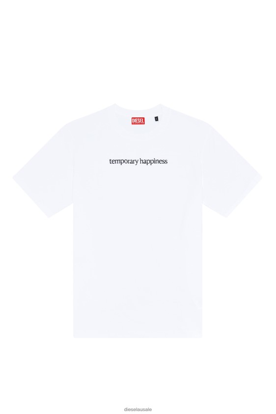 Diesel t-just-l7 Apparel White Men 2XT44N258