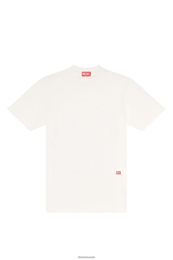 Diesel t-just-l8 Apparel White Men 2XT44N261