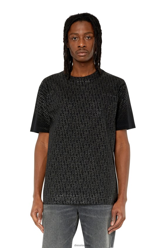 Diesel t-just-mono Apparel Black Men 2XT44N188