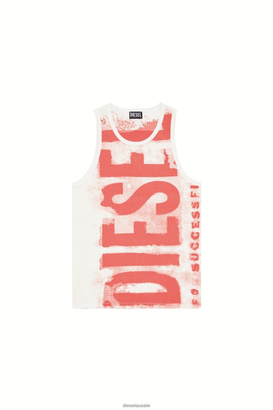 Diesel t-lift-e1 Apparel White Men 2XT44N202