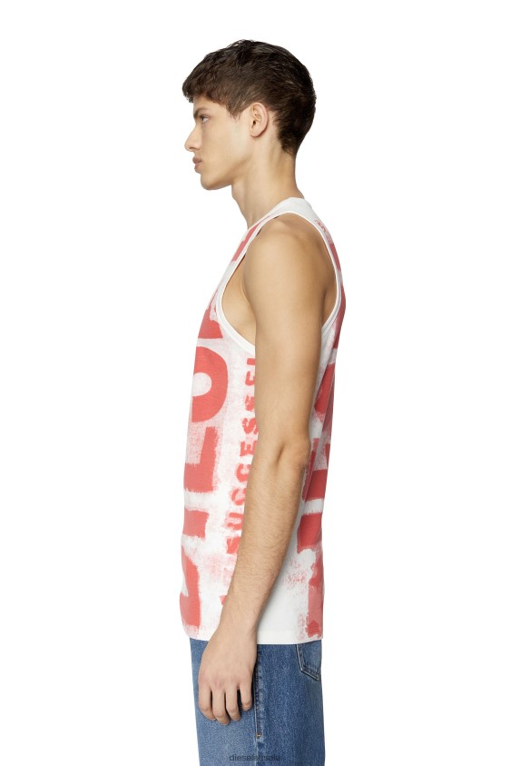 Diesel t-lift-e1 Apparel White Men 2XT44N202