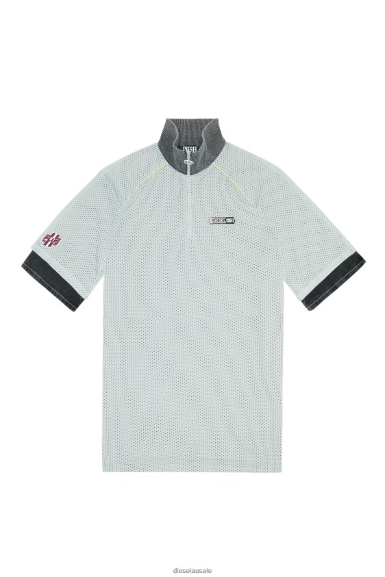 Diesel t-mec Apparel Light Grey Men 2XT44N186