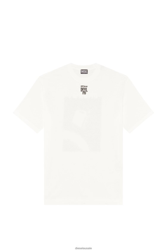 Diesel t-wash-g3 Apparel White Men 2XT44N220