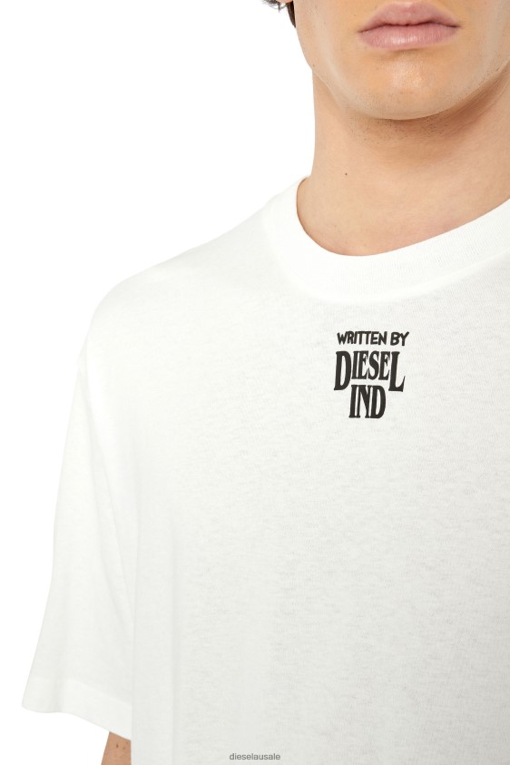 Diesel t-wash-g3 Apparel White Men 2XT44N220
