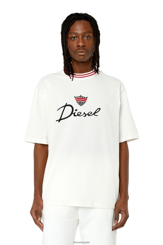 Diesel t-wash-g6 Apparel White Men 2XT44N229