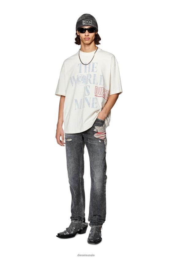 Diesel t-wash-l7 Apparel White Men 2XT44N256