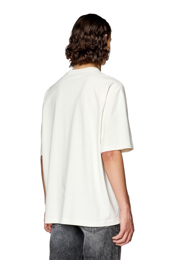 Diesel t-wash-l7 Apparel White Men 2XT44N256