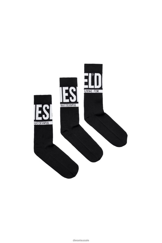 Diesel skm-ray-threepack Apparel Black Men 2XT44N424