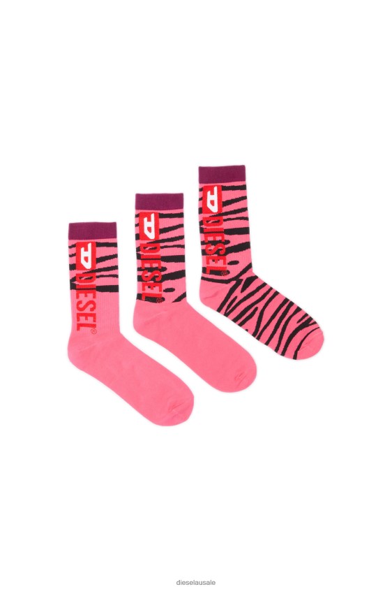 Diesel skm-ray-threepack Apparel Pink Men 2XT44N603