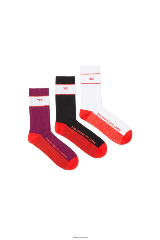 Diesel skm-ray-threepack Apparel Red Men 2XT44N600