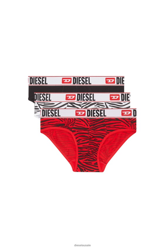 Diesel umbr-andrethreepack Apparel Red/Black Men 2XT44N436