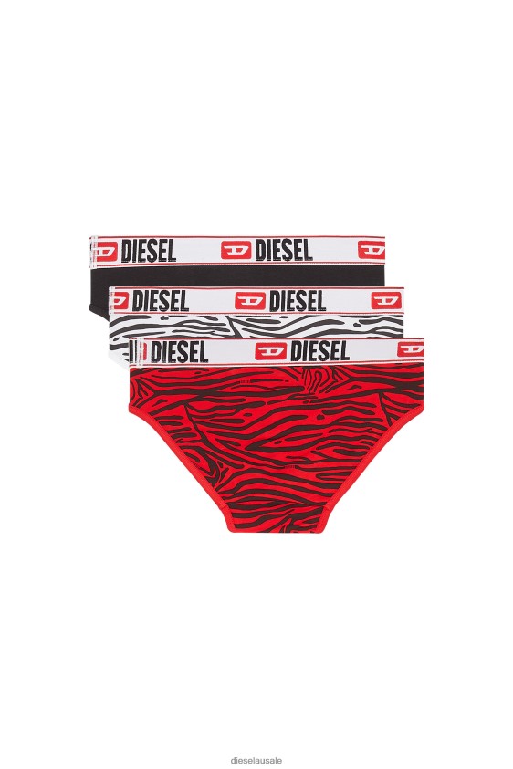 Diesel umbr-andrethreepack Apparel Red/Black Men 2XT44N436