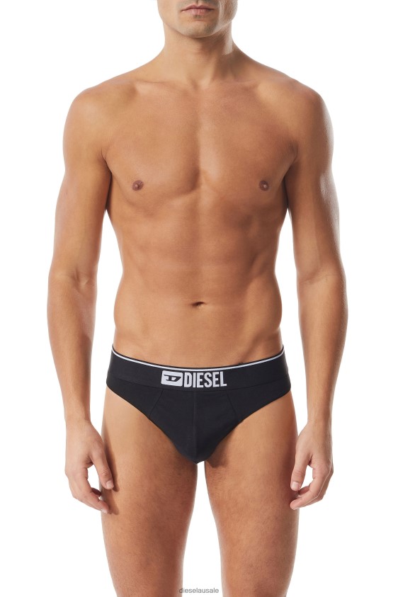 Diesel umbr-stringthreepack Apparel Black Men 2XT44N437