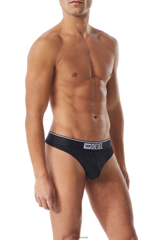 Diesel umbr-stringthreepack Apparel Black Men 2XT44N437