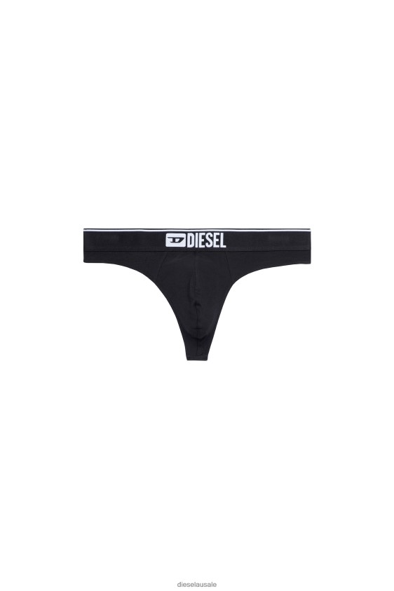 Diesel umbr-stringthreepack Apparel Black Men 2XT44N437